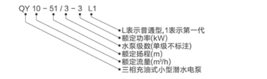 型號(hào)說明